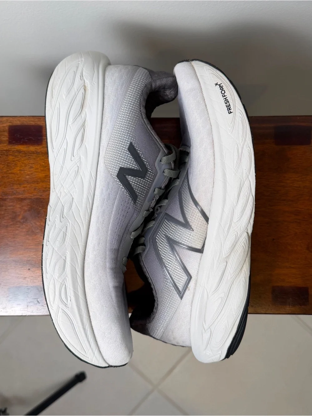New Balance Fresh Foam X 1080v13 Men’s 10.5 Gray Running Shoes Sneakers